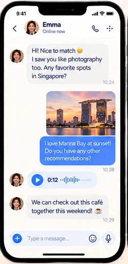 Concept chat screen